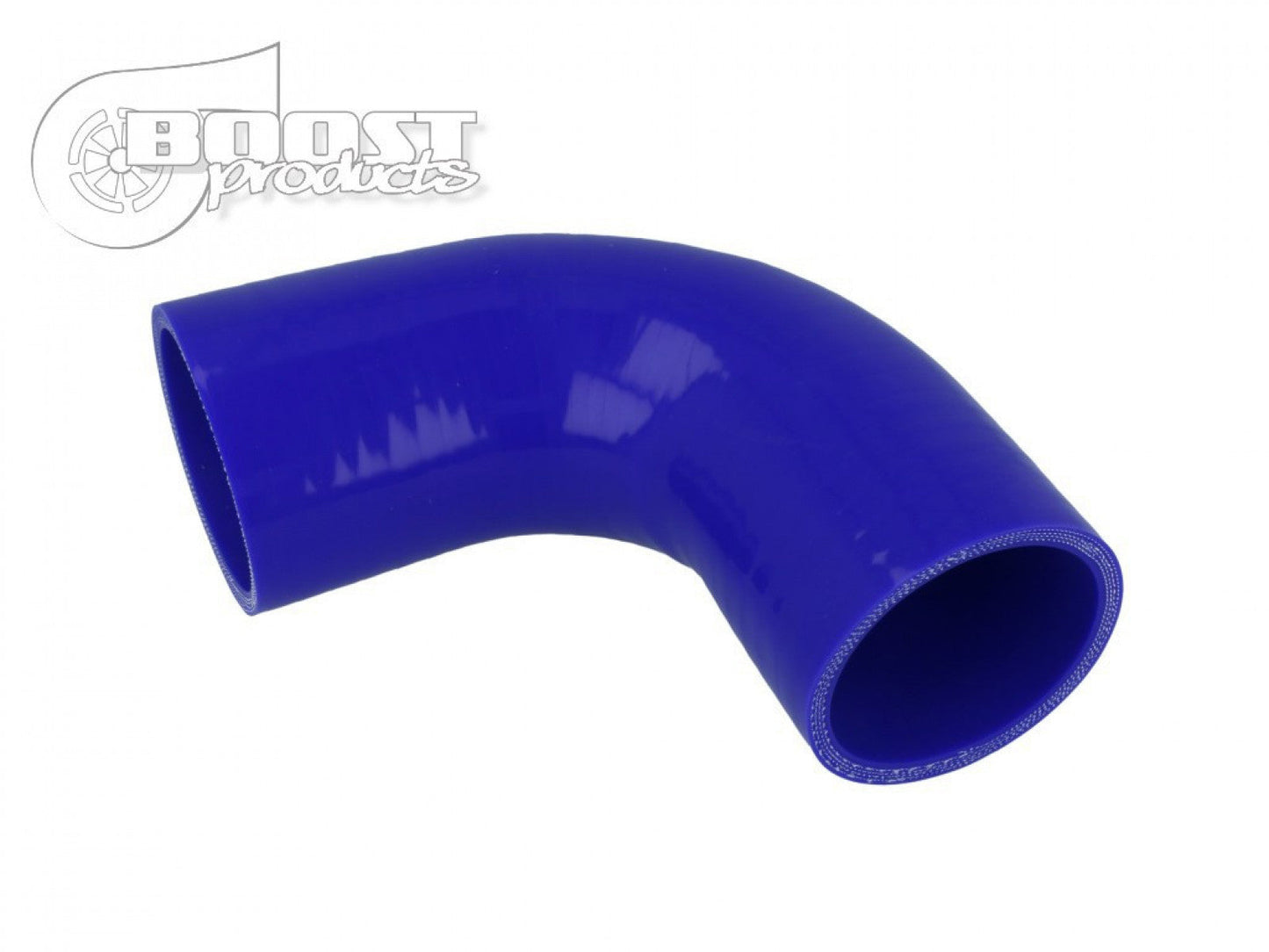 BOOST Products Silicone Elbow 90 degree, 10mm (0.4") ID, blue