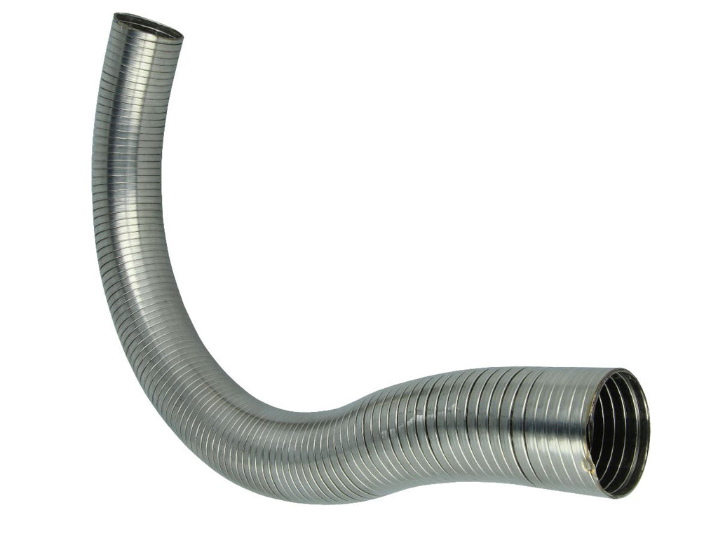 BOOST Products Stainless Steel Corrugated Pipe - 1.75" (45mm) OD, 1.5ft (50cm ) length