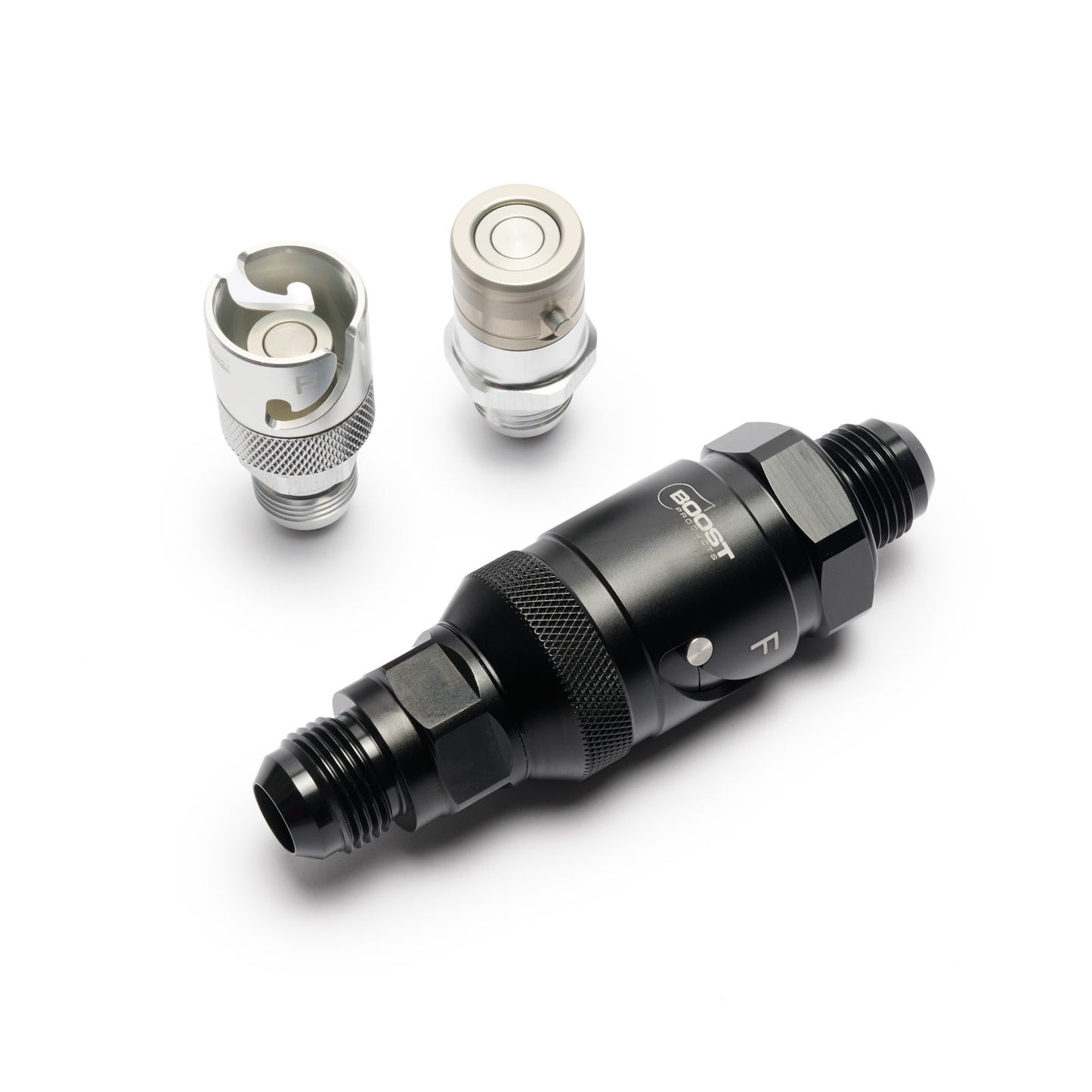 BOOST Products Adapter Quick Release / Disconnect -04 AN, black