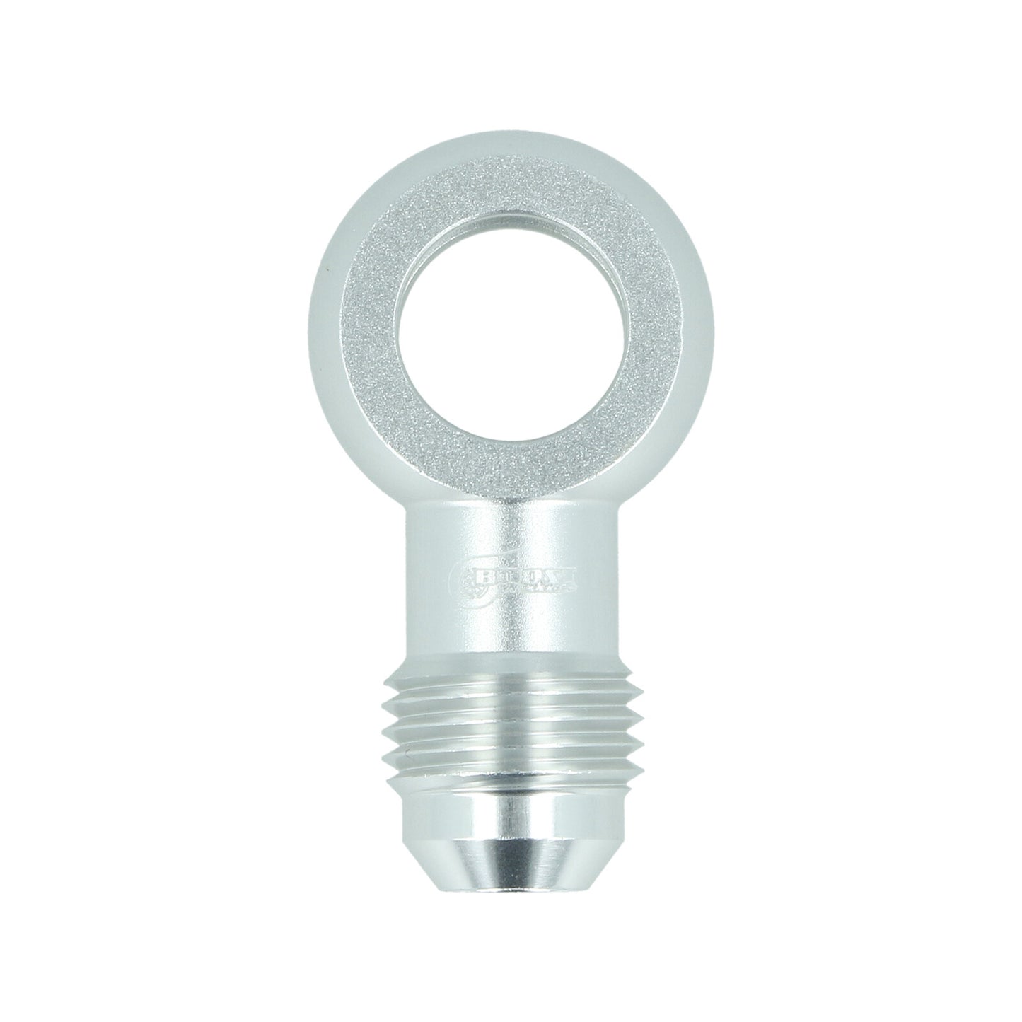 BOOST Products Adapter -06 AN male to Banjo 12.1mm, silver