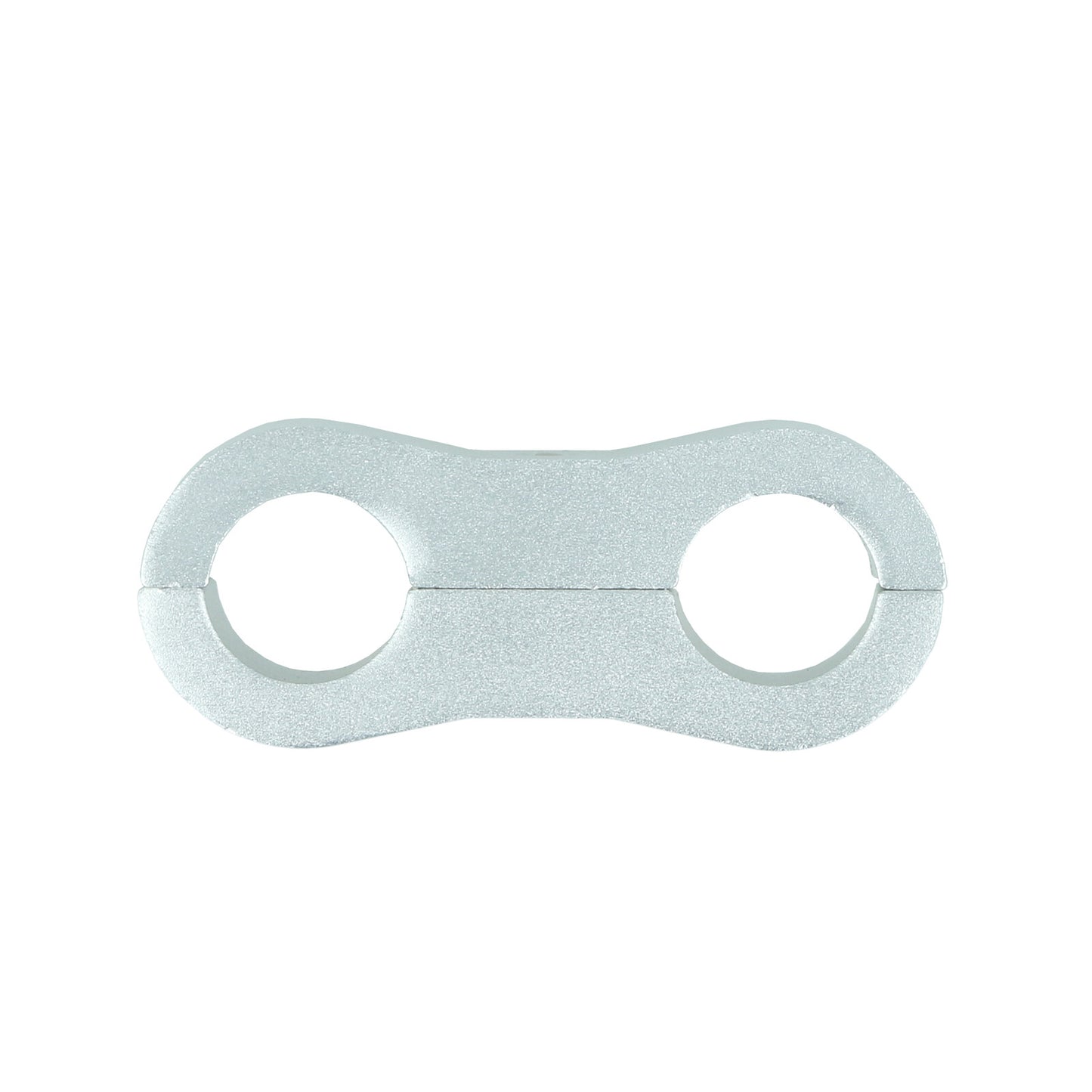 BOOST Products Dual Hose Clamp Bracket / Separator 7/16" (11.1mm), silver