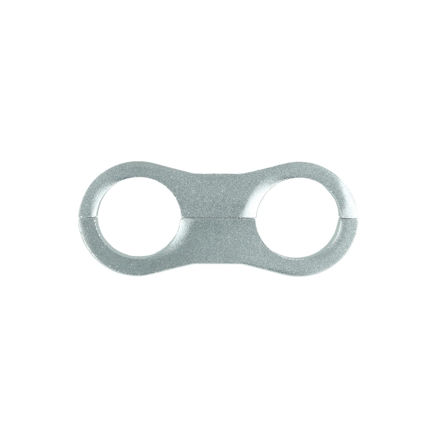 BOOST Products Dual Hose Clamp Bracket / Separator 1/2" (13.5mm), silver