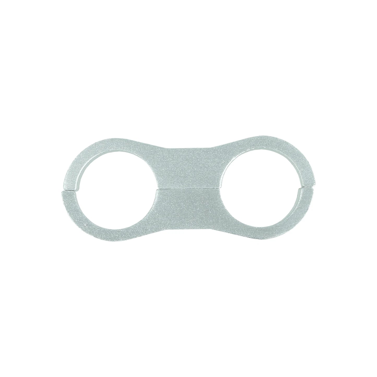 BOOST Products Dual Hose Clamp Bracket / Separator 14,3mm (0.562"), silver
