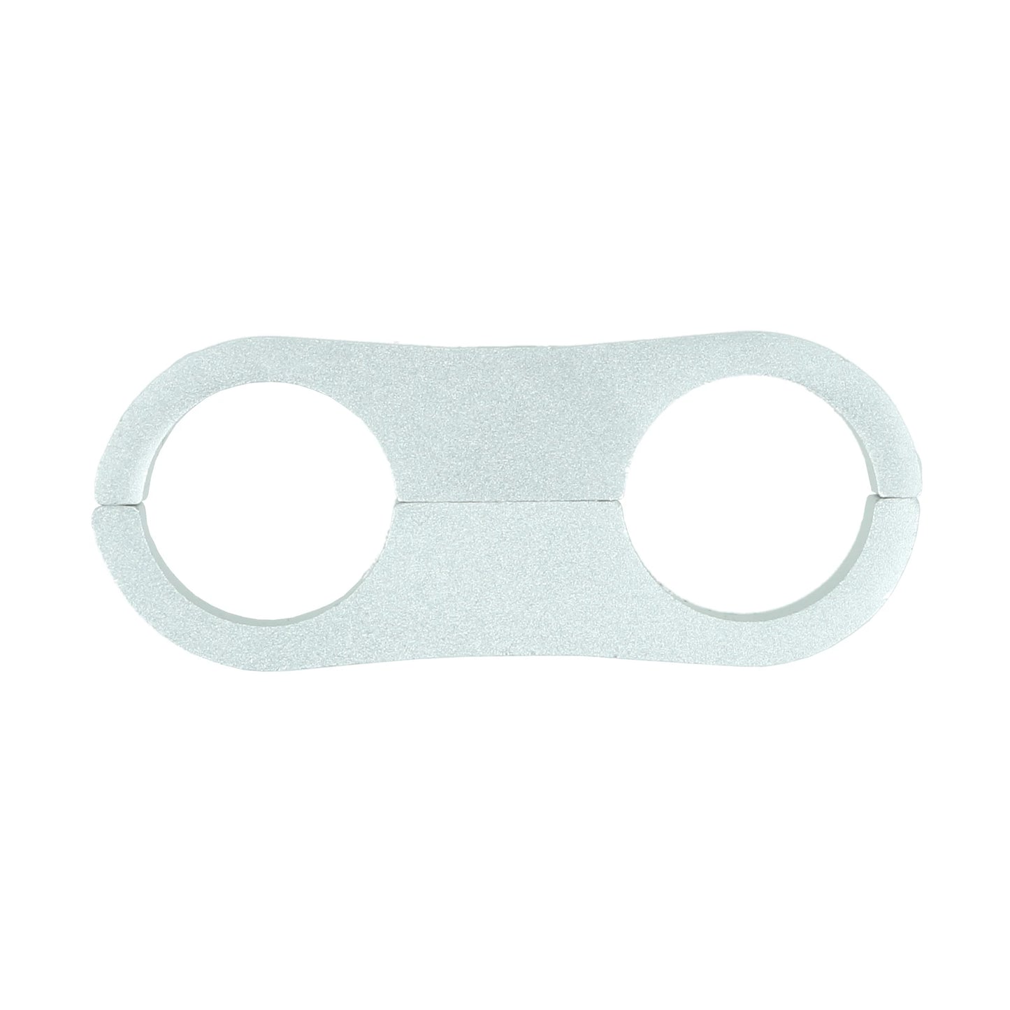 BOOST Products Dual Hose Clamp Bracket / Separator 15.9mm (0.625"), silver