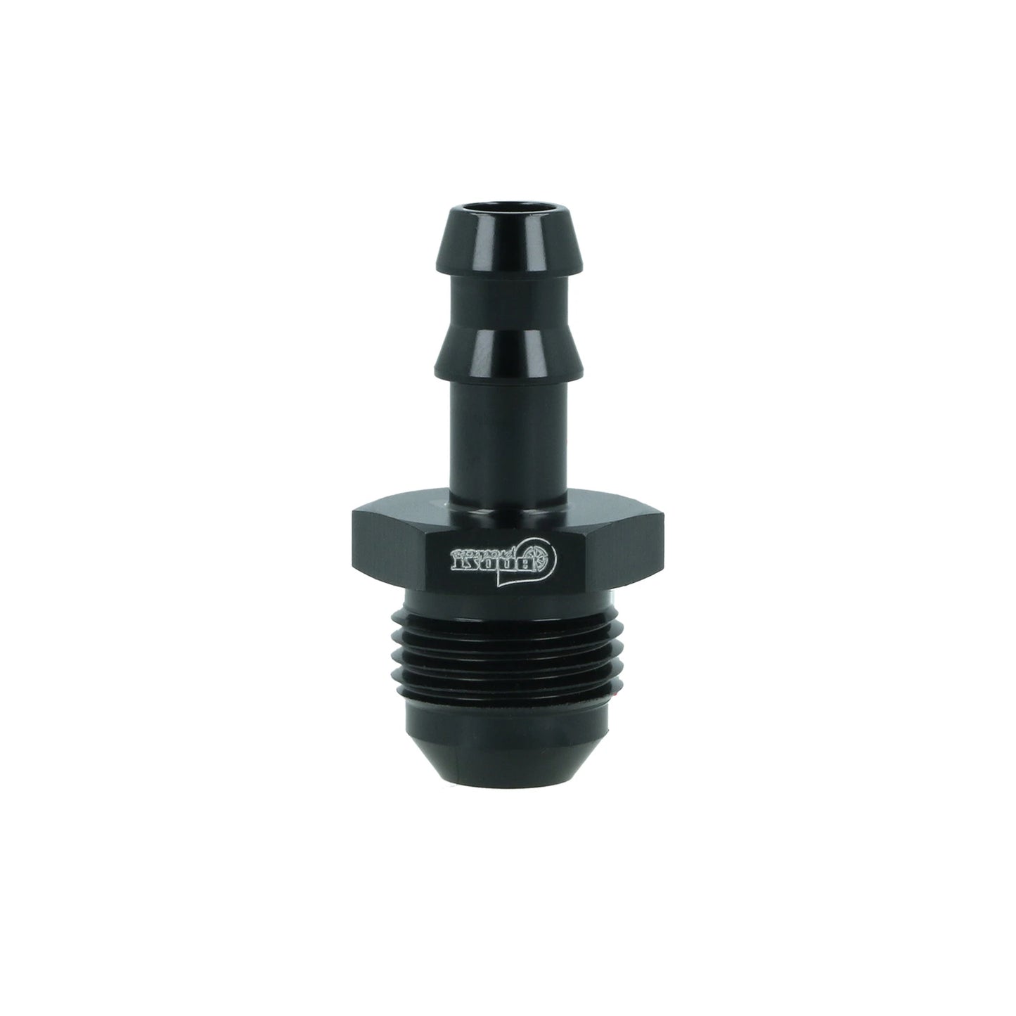 BOOST Products Screw-in Adapter -08 AN male to Barb 10mm (0.4"), black