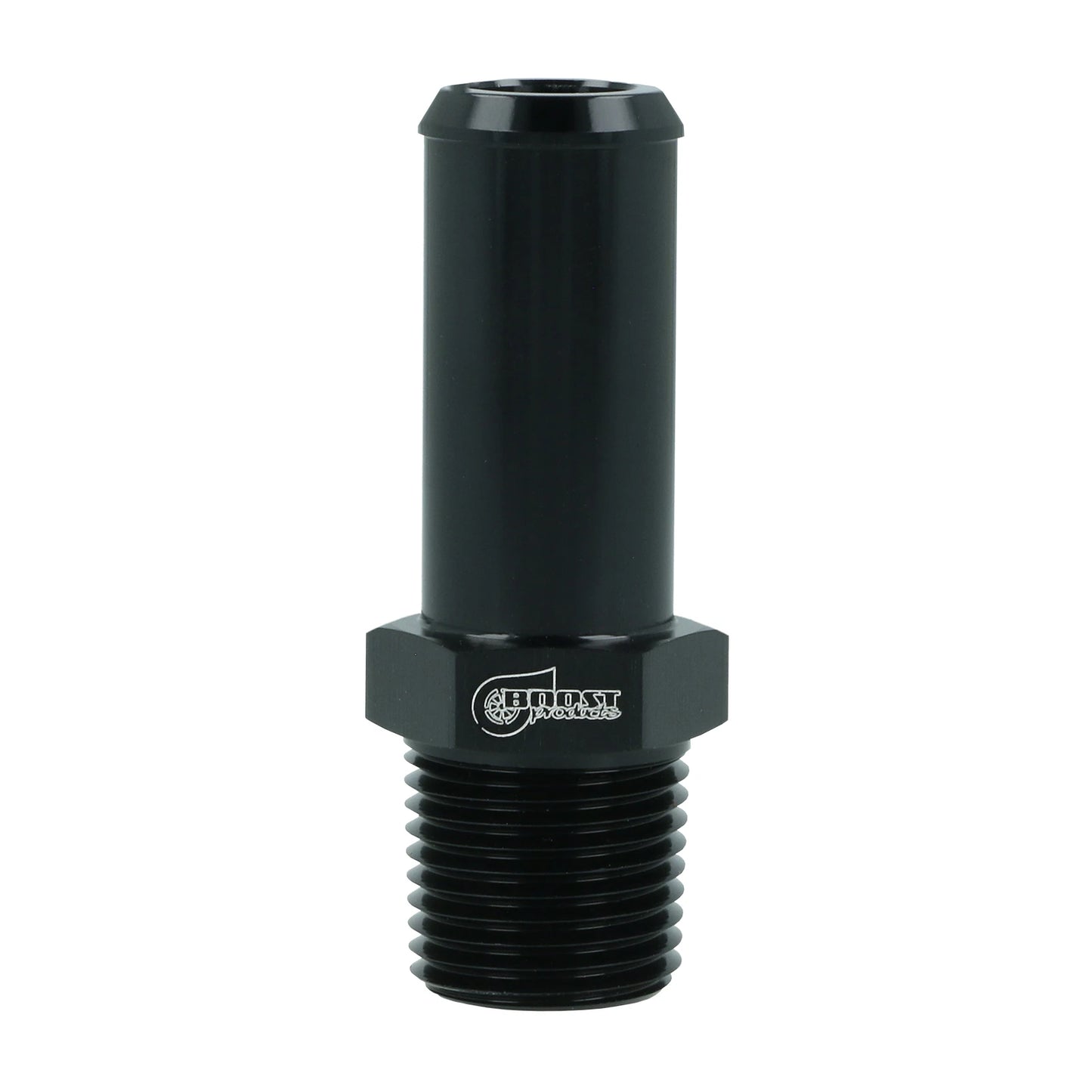 BOOST Products Screw-in Adapter 1/8" NPT male to Hose Connection 19mm (0.75"), black