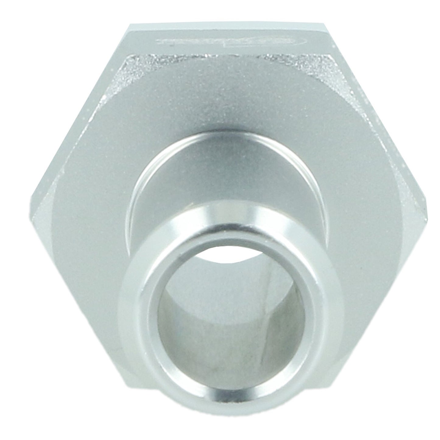 BOOST Products Screw-in Adapter ORB -06 AN male to Hose Connection 3/8" (10mm), silver