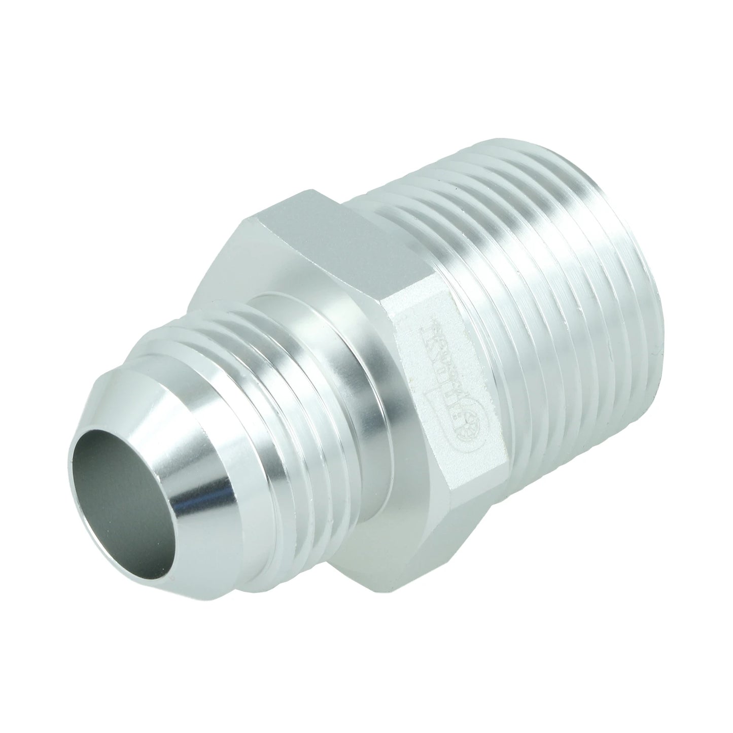 BOOST Products Adapter -10 AN male to 3/4" NPT male, silver