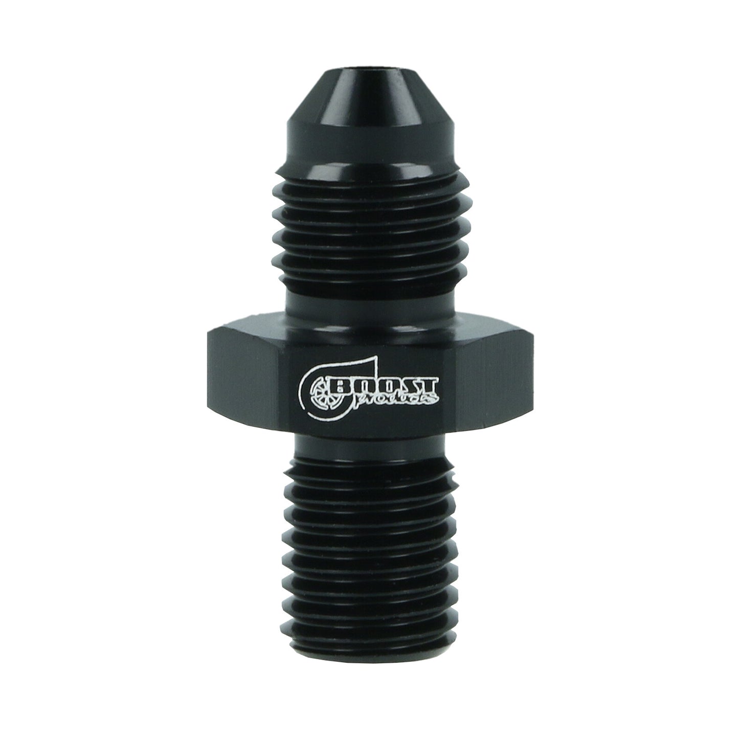 BOOST Products Adapter -04 AN male to M10x1.25mm male, black