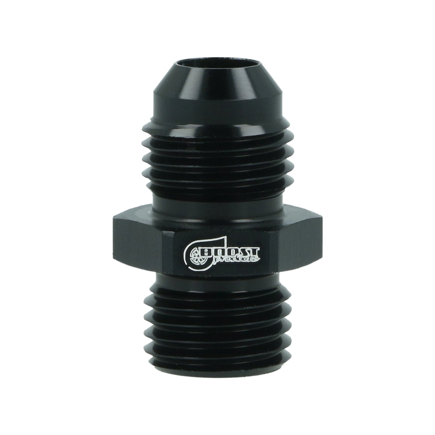 BOOST Products Adapter -06 AN male to M14x1.5mm male, black