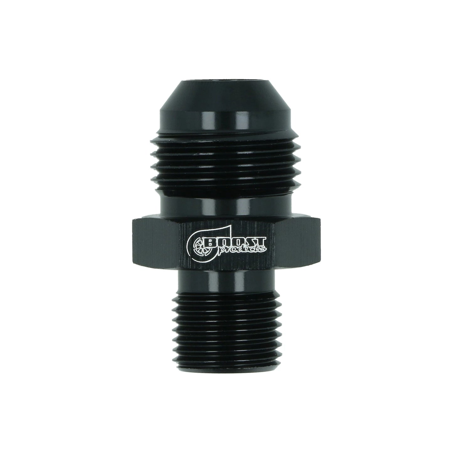 BOOST Products Adapter -08 AN male to M14x1.25mm male, black