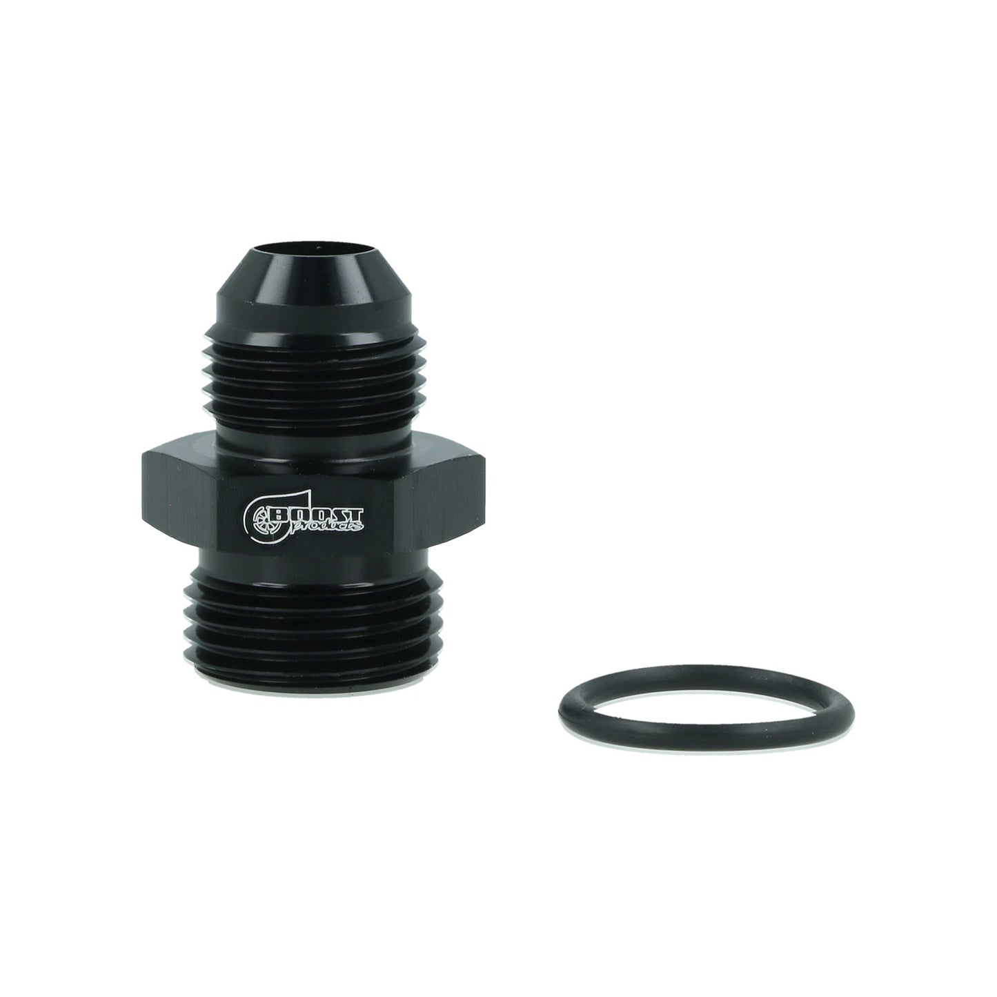 BOOST Products Adapter -08 AN male to ORB -10 AN male, black