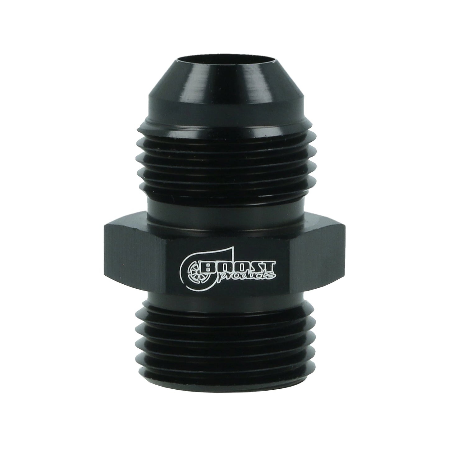 BOOST Products Adapter -08 AN male to ORB -08 AN male, black