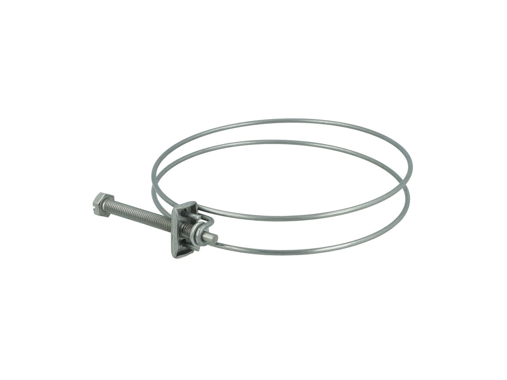 BOOST Products Double Wire Stainless Steel Hose Clamp - 2.350" - 2.550" (60-65mm)