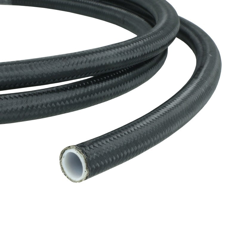 BOOST Products PTFE Hydraulic Hose -10 AN - 20ft (6m), black Nylon