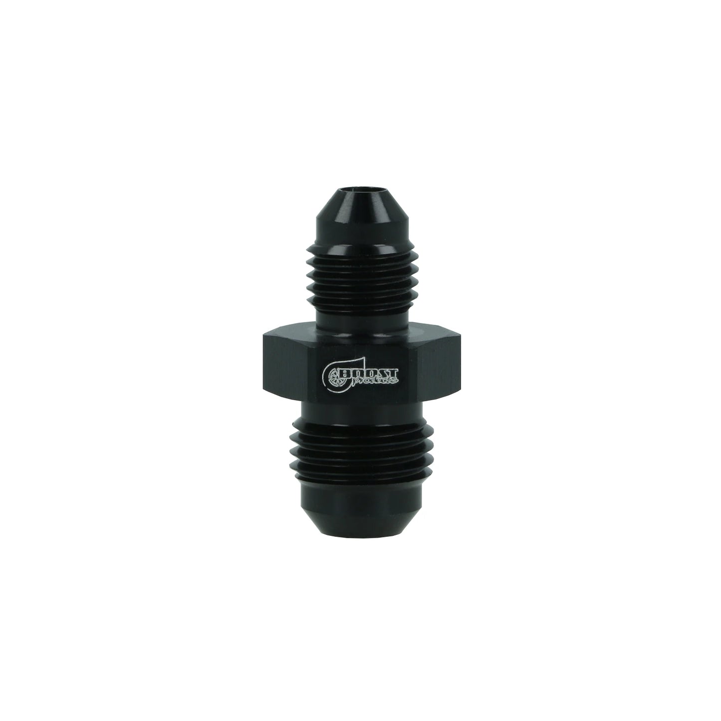BOOST Products Adapter Reducer -06 AN male to -04 AN male, black