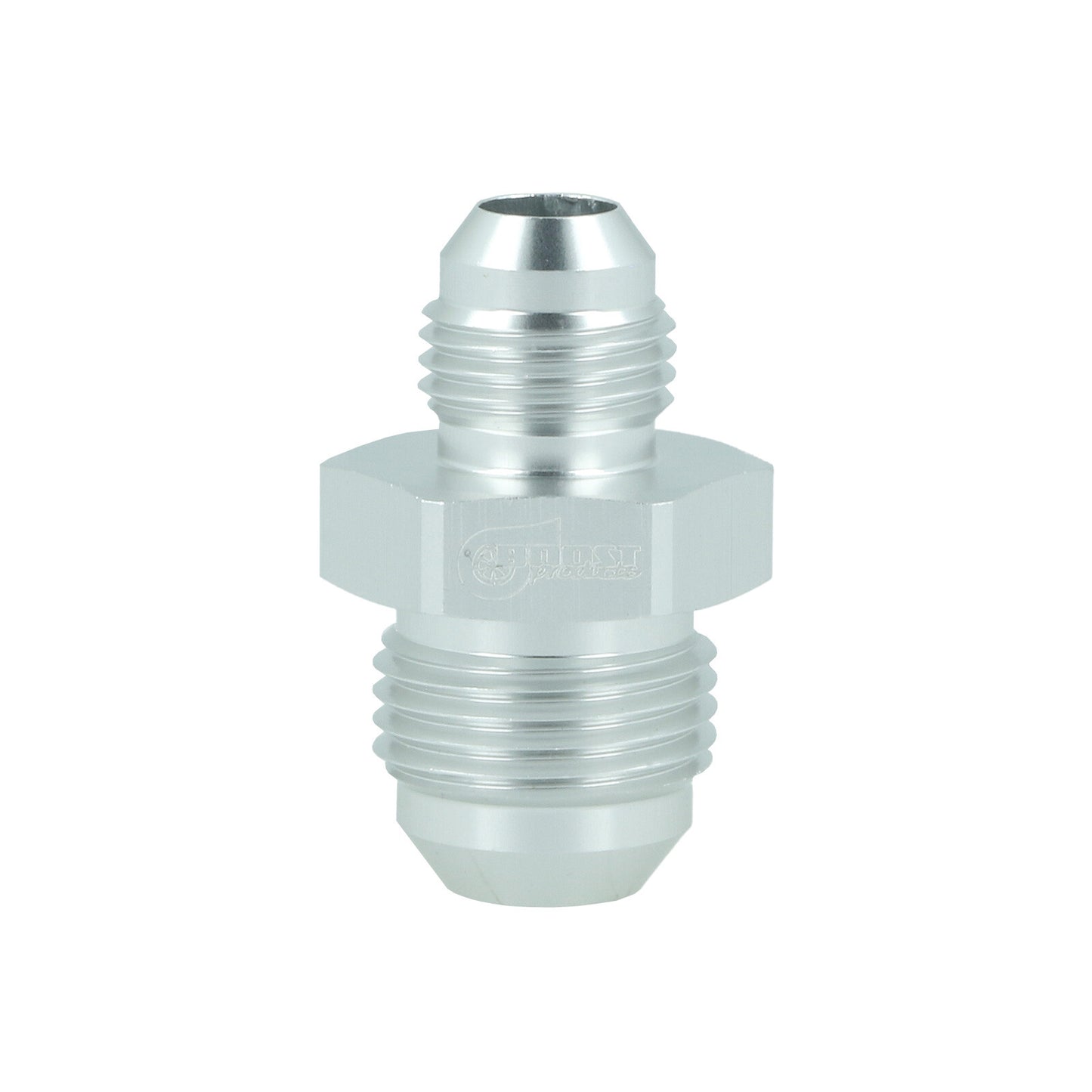 BOOST Products Adapter Reducer -08 AN male to -06 AN male, silver