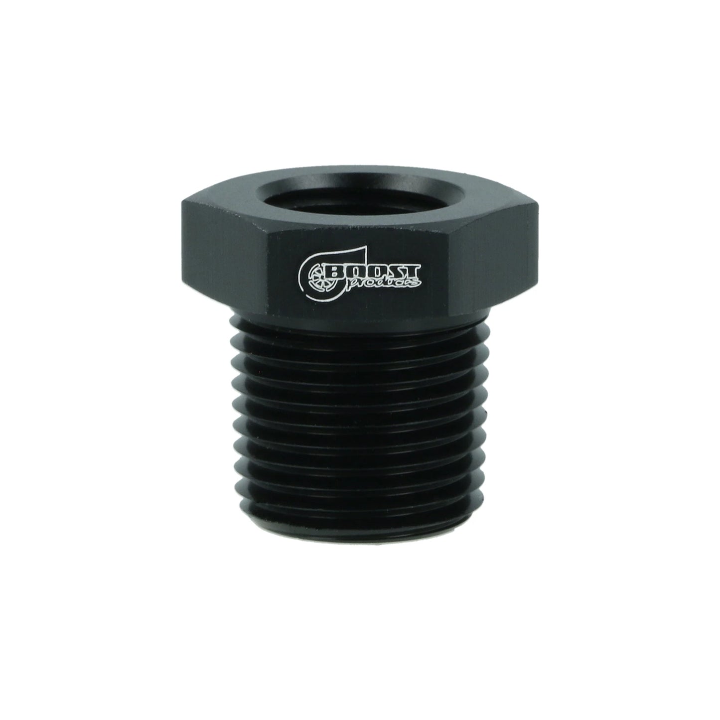 BOOST Products Screw-in Reducer 1/4" NPT female to 3/8" NPT male, black