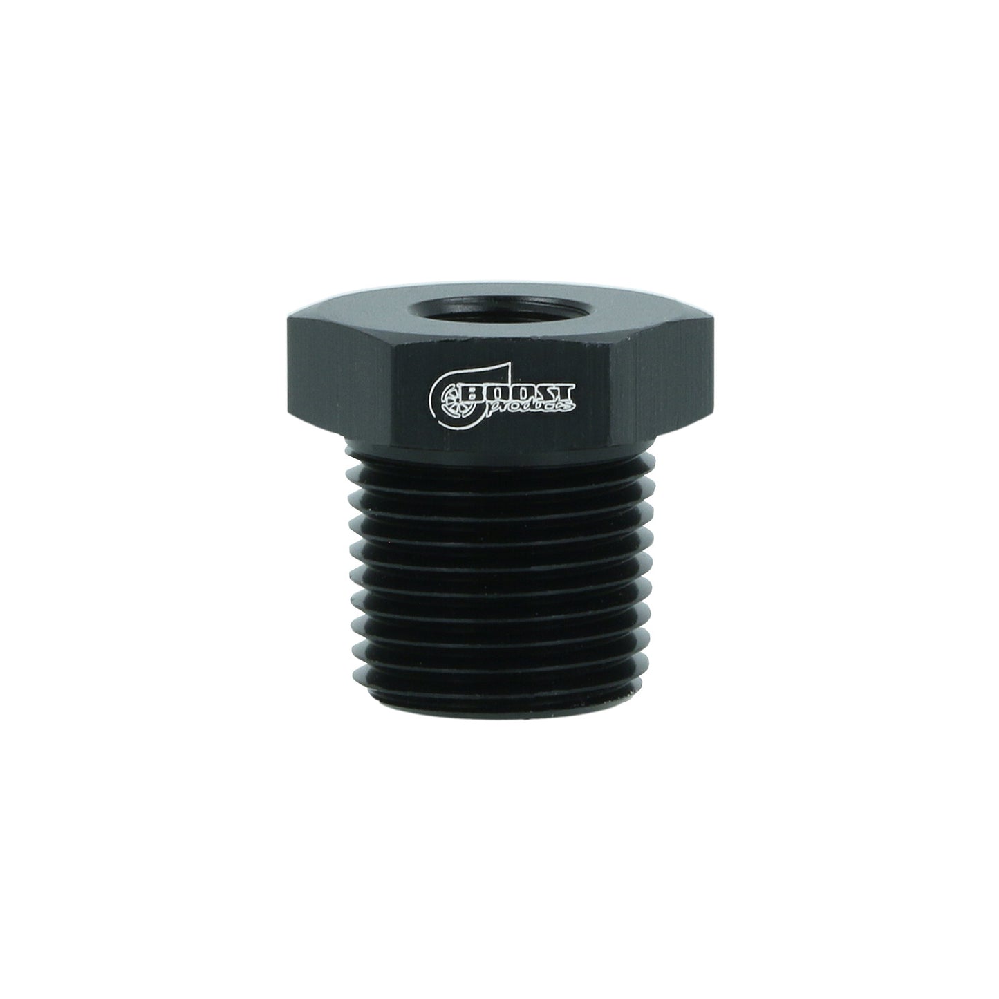 BOOST Products Screw-in Reducer 1/8" NPT female to 3/8" NPT male, black