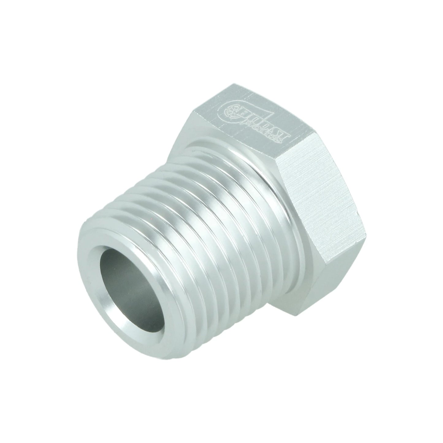 BOOST Products Screw-in Reducer 1/8" NPT female to 3/8" NPT male, silver