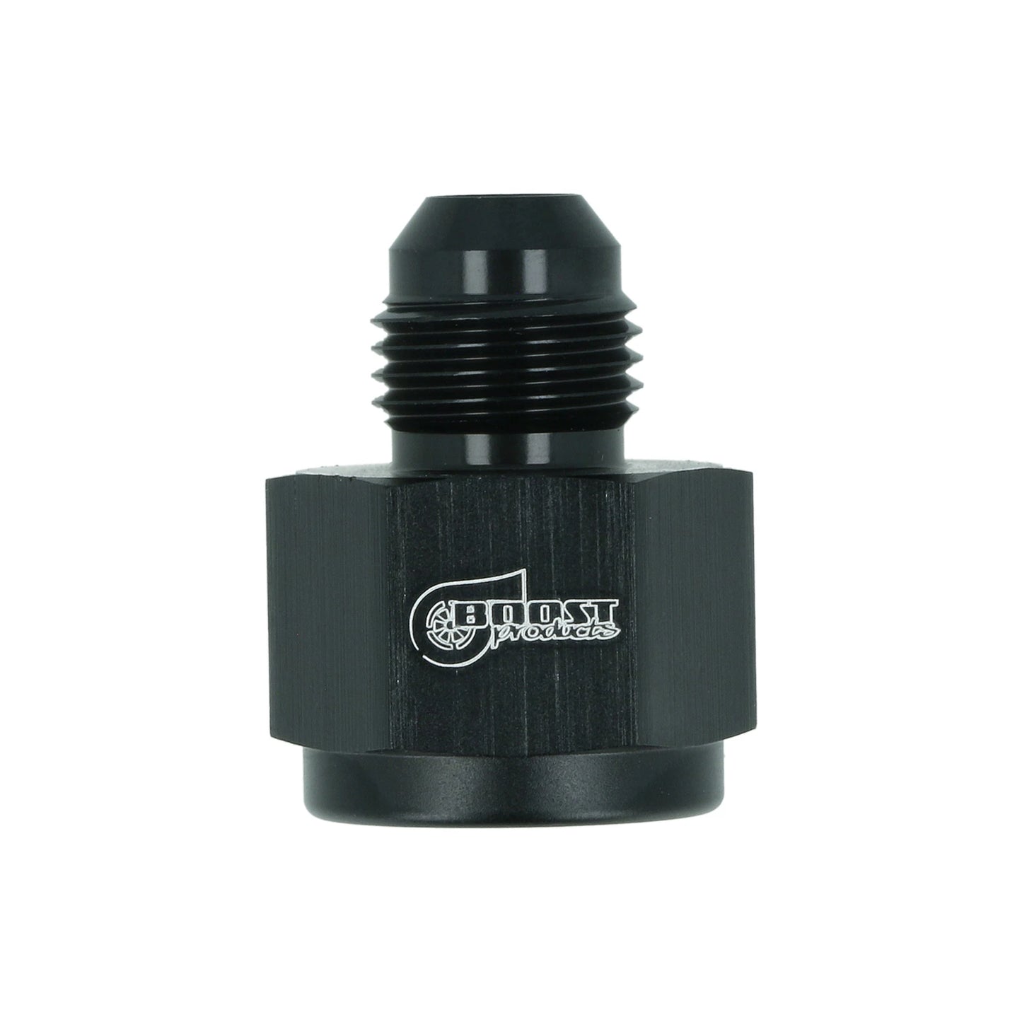 BOOST Products Adapter Reducer ORB -08 AN female to -06 AN male, black