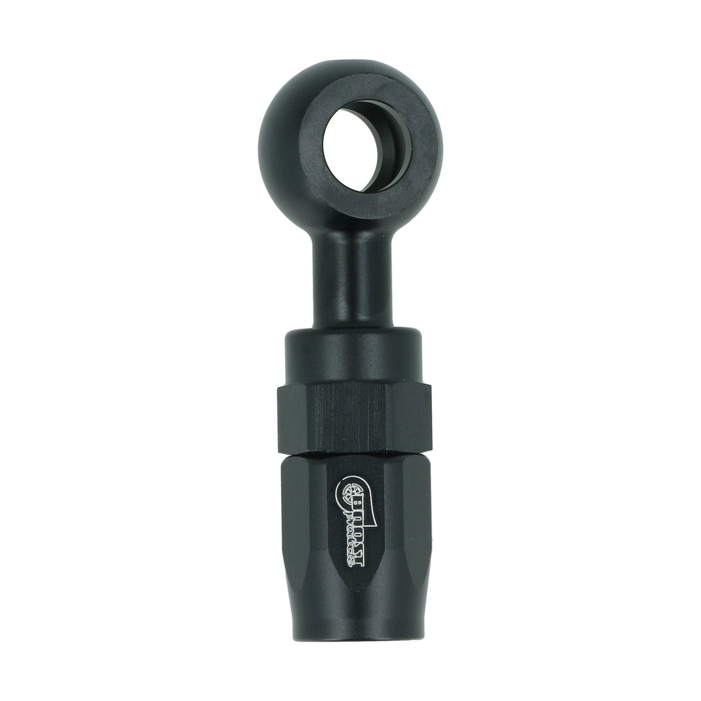 BOOST Products Hose End -04 AN to Banjo 10.5mm, black