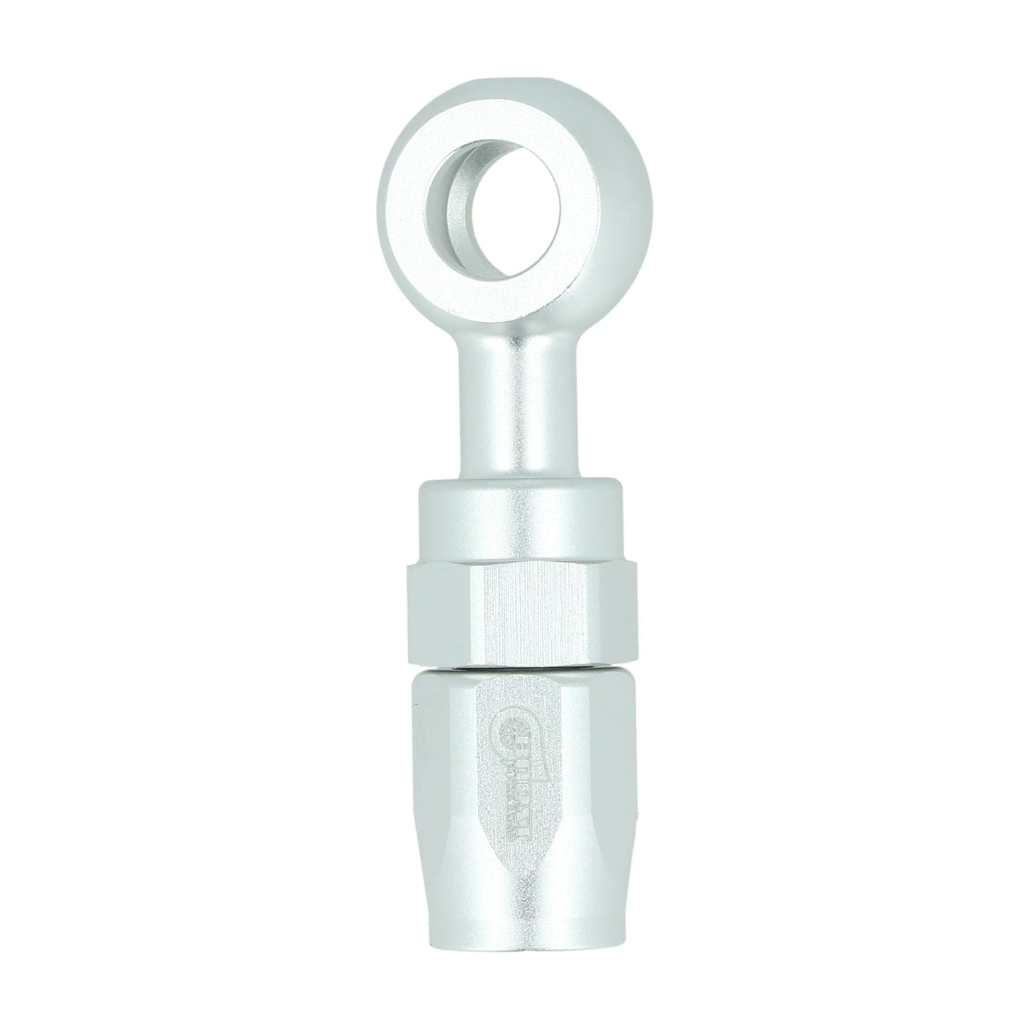 BOOST Products Hose End -04 AN to Banjo 10.5mm, silver