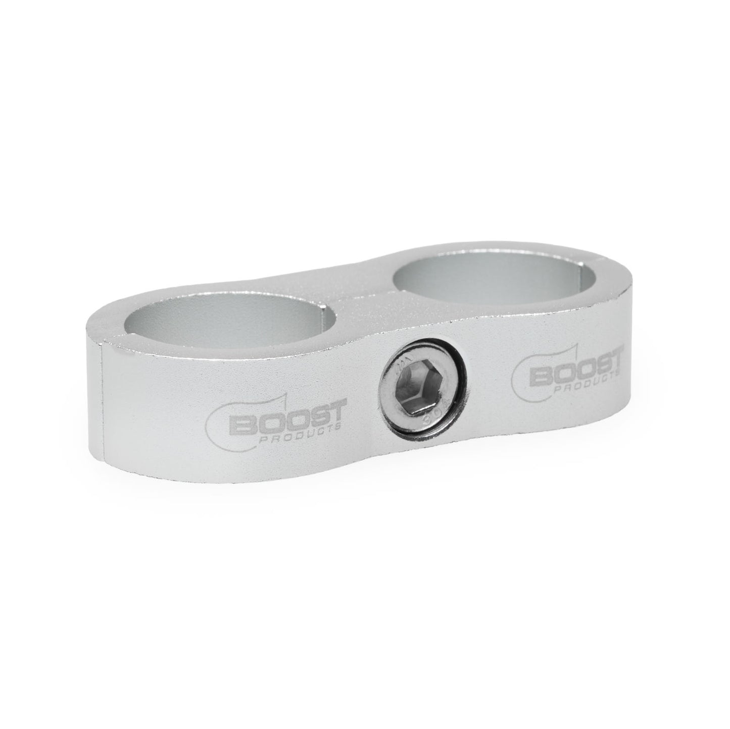 BOOST Products Dual Hose Clamp Bracket / Separator 5/8" (15.9mm), silver