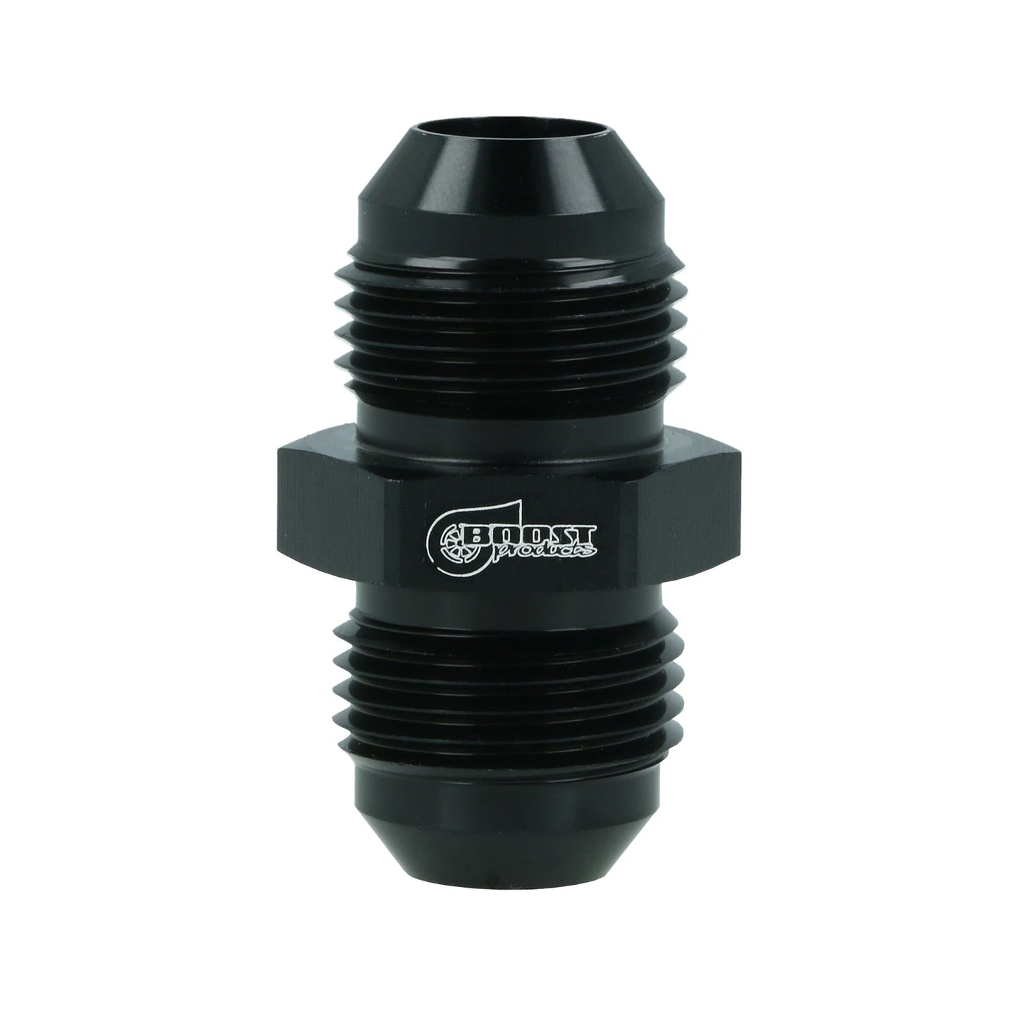 BOOST Products Adapter Union -08 AN male to -08 AN male, black