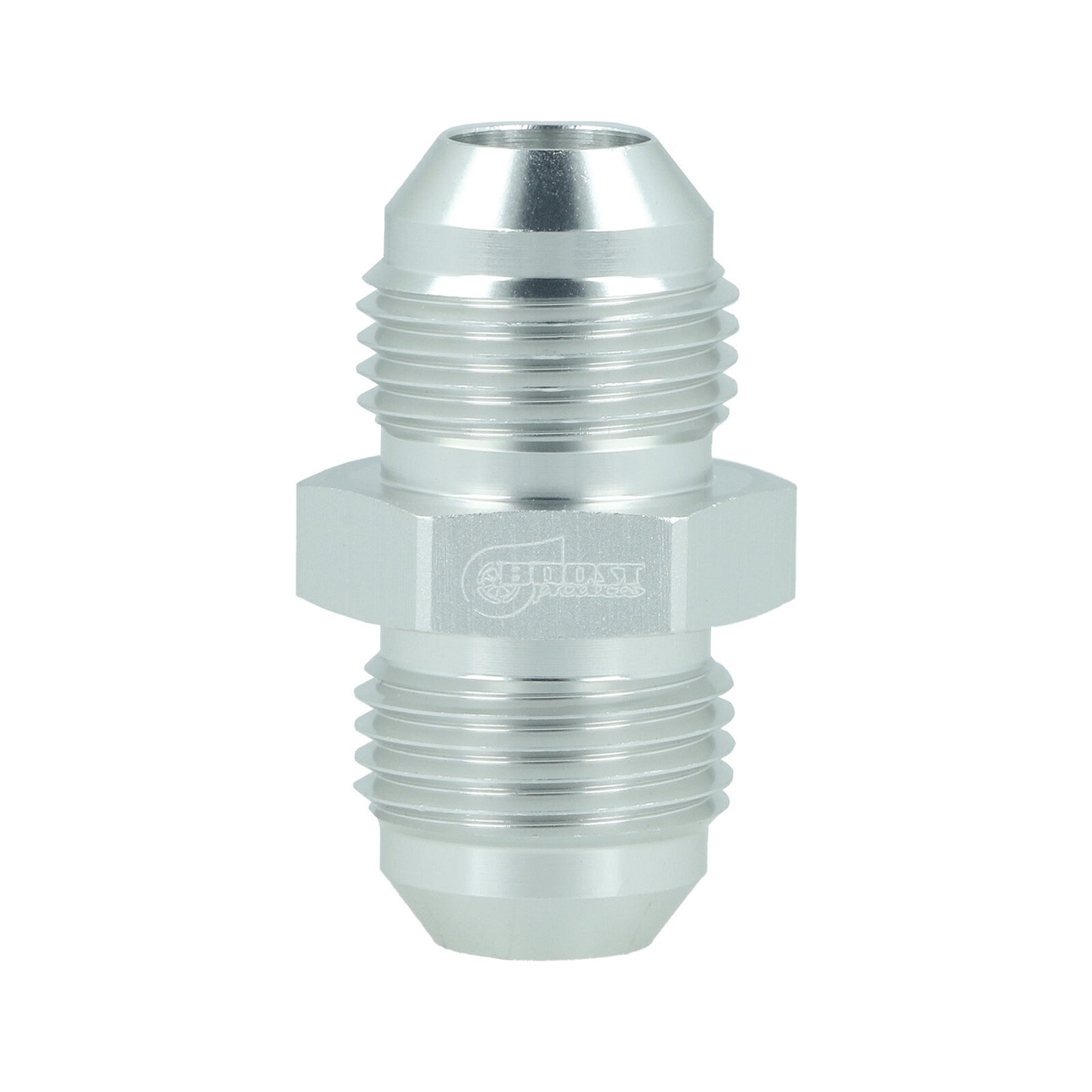BOOST Products Adapter Union -08 AN male to -08 AN male, silver
