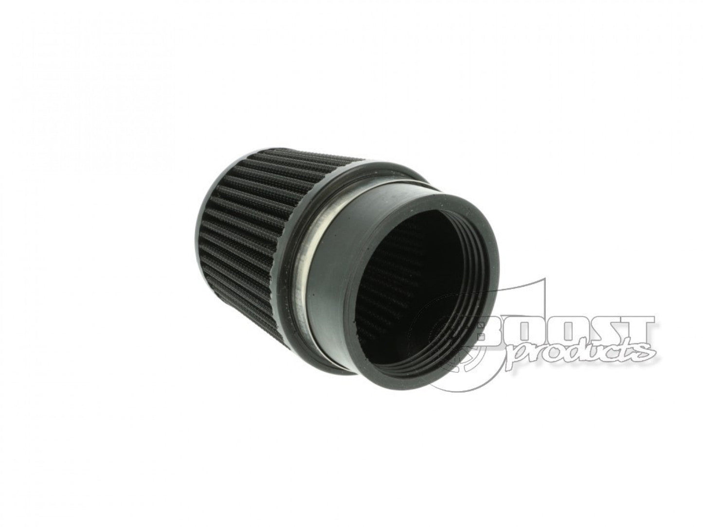 BOOST Products Universal Air Filter 76mm (3.0") ID Connection, 89mm (3.5") length, black