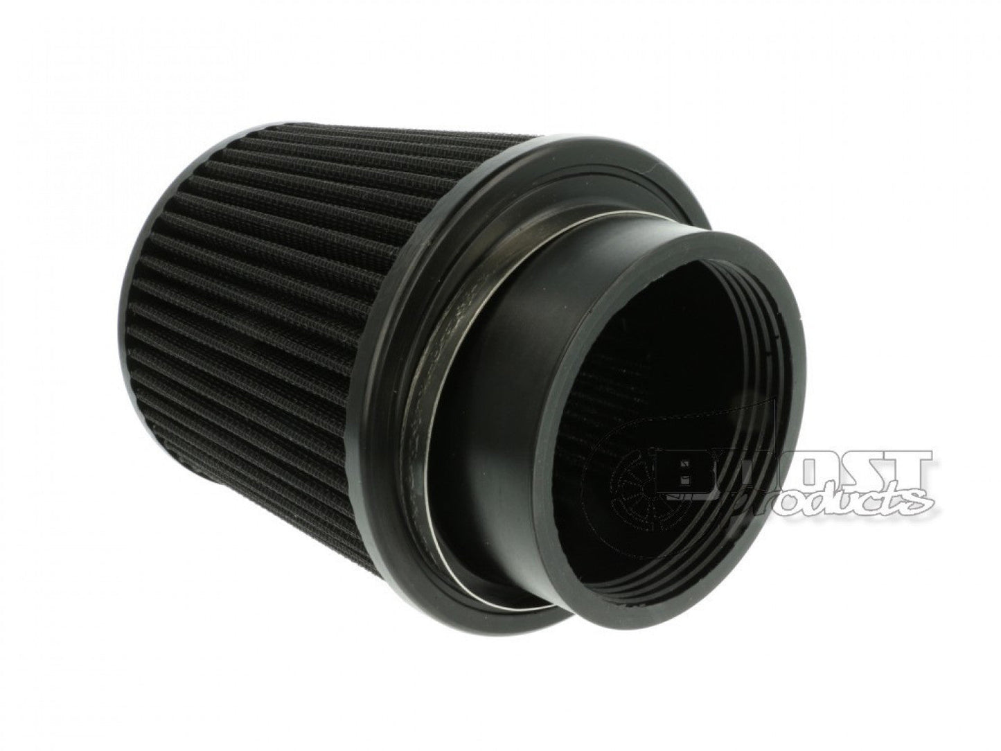 BOOST Products Universal Air Filter 3.5" (89mm) ID Connection,5" (127mm) length, black