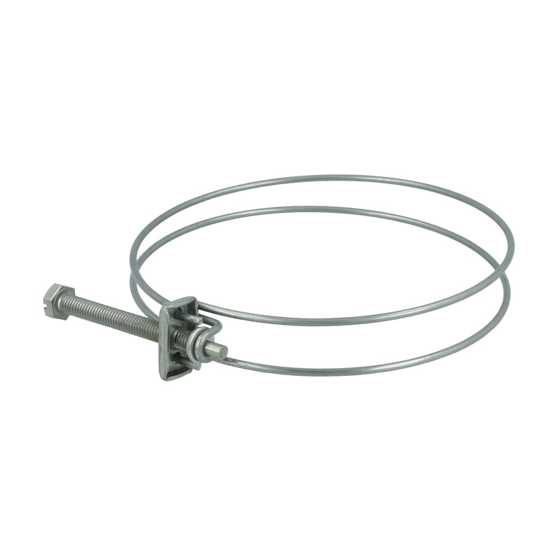 BOOST Products 2" Double Wire Hose Clamp - Stainless Steel