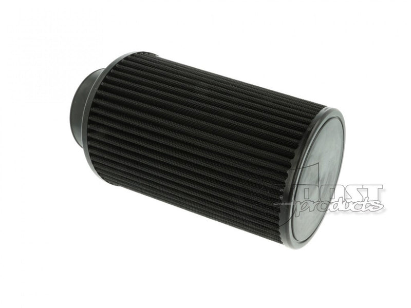 BOOST Products Universal Air Filter 3" ID Connection, 7-7/8" Length Black