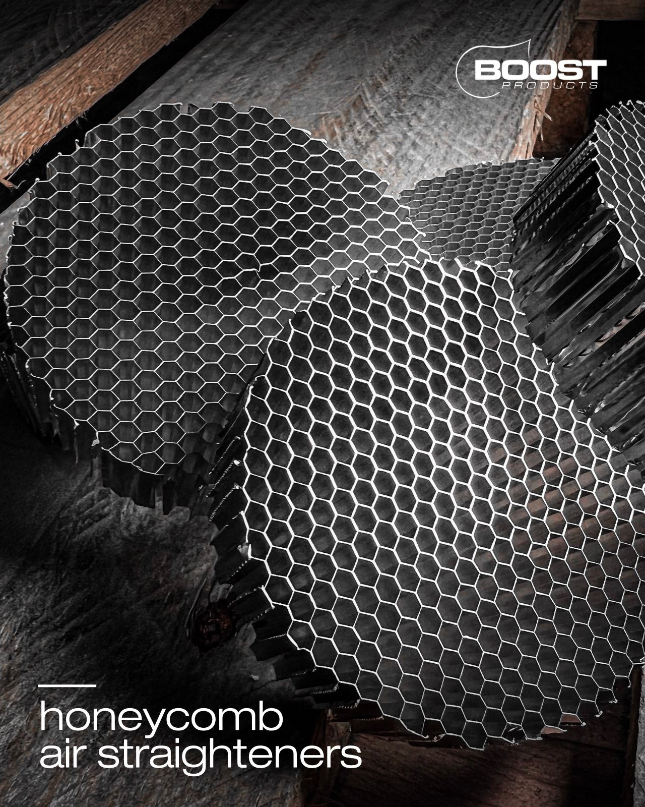 Air Intake - Honeycomb Airflow Straighteners