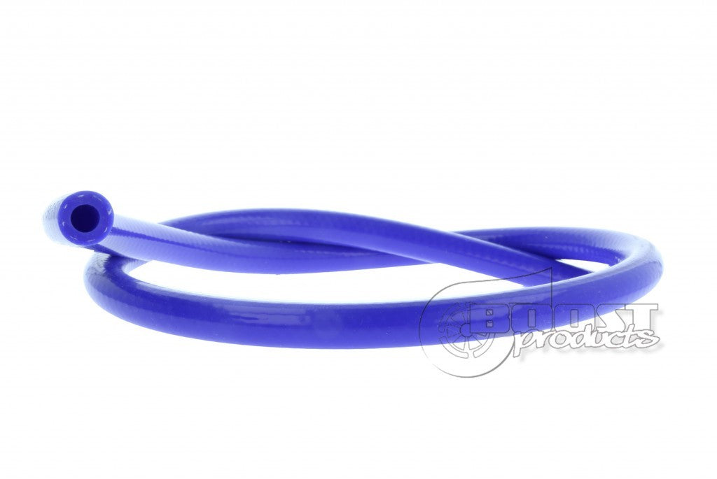 BOOST products Silicone Vacuum Hose reinforced 4mm, blue