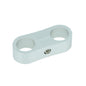 BOOST Products Dual Hose Clamp Bracket / Separator 15.9mm (0.625"), silver