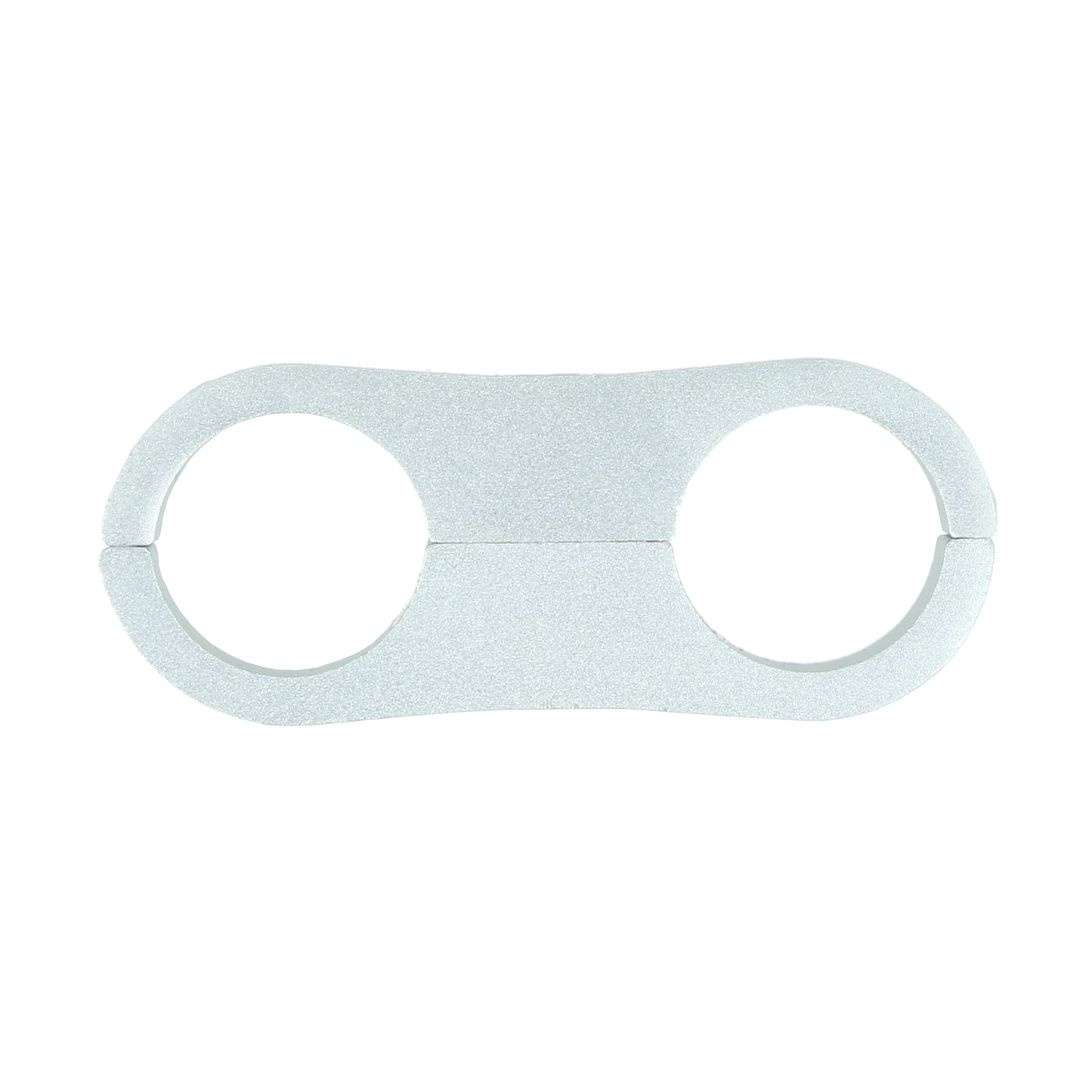 BOOST Products Dual Hose Clamp Bracket / Separator 15.9mm (0.625"), silver