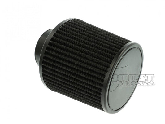 BOOST Products Universal Air Filter 2-1/2" ID Connection, 5" Length, Black