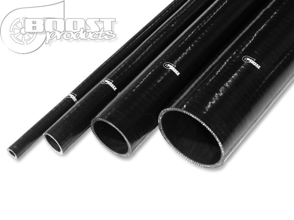 BOOST Products Silicone Hose Straight 30mm (1.175") ID, 0.9m (3ft) length, black