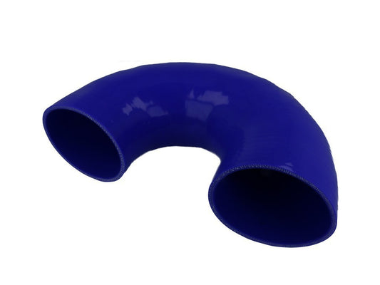 BOOST Products Silicone Elbow 180 degree, 35mm (1.375") ID, blue