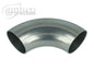 stainless steel elbow for exhaust 90° 50,0mm for Wastegate pipes