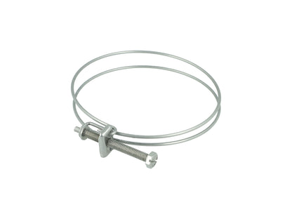 BOOST Products Double Wire Stainless Steel Hose Clamp - 1.975" - 2.175" (50-55mm)