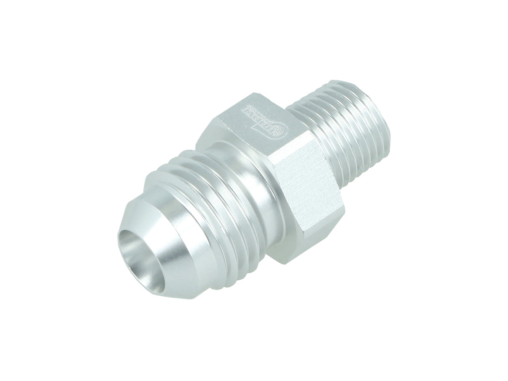 BOOST Products Adapter -06 AN male to 1/8" NPT male, silver