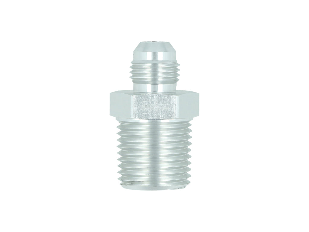 BOOST Products Adapter -06 AN male to 1/8" NPT male, silver