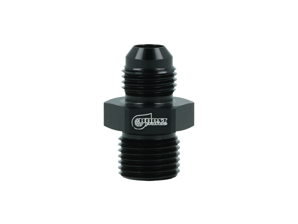 BOOST Products Adapter -06 AN male to M16x1.5mm male, black