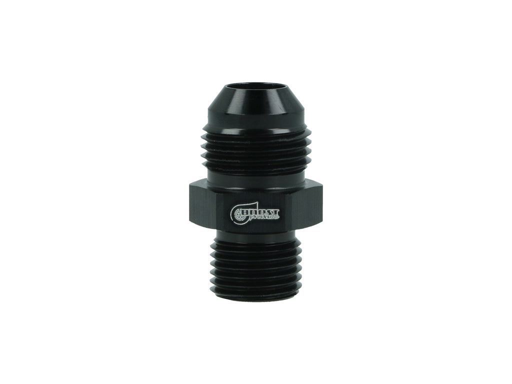 BOOST Products Adapter -08 AN male to M16x1.5mm male, black