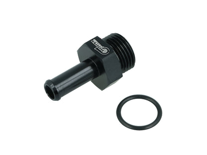 BOOST Products Screw-in Adapter ORB -08 AN male to Hose Connection 10mm (0.4"), black