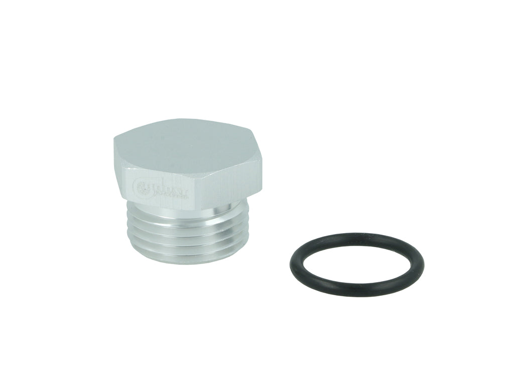 BOOST Products ORB Plug -10 AN male, silver
