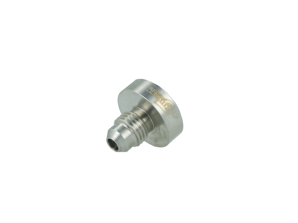 BOOST Products Weld on Adapter -04 AN male - Stainless Steel